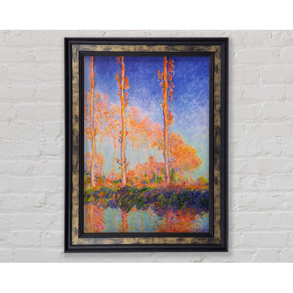 Bright Star Claude Monet Pappeln In Philadelphia Druck Wayfair De